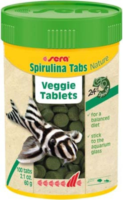SERA Spirulina Tabs Nature hrana za ukrasne ribice u tabletama 24tbl