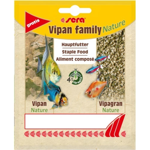 SERA Vipan Tropical Flakes Nature hrana za ukrasne ribice u listicima, kes 12g