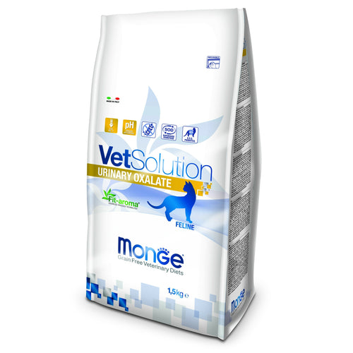 MONGE VetSolution macke URIN/STRUVITE za macke za topljenje mokrac. kamen, 1,5kg