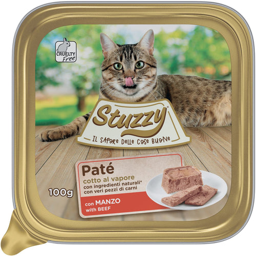 STUZZY Pate Pasteta za macke s govedinom, 100g