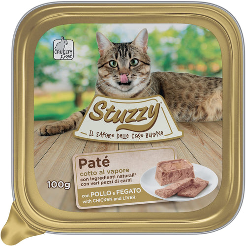 STUZZY Pate Pasteta za macke s piletinom i dzigericom, 100g