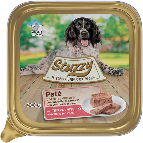 STUZZY Pate Pasteta za pse sa skembicima i teletinom, 300g