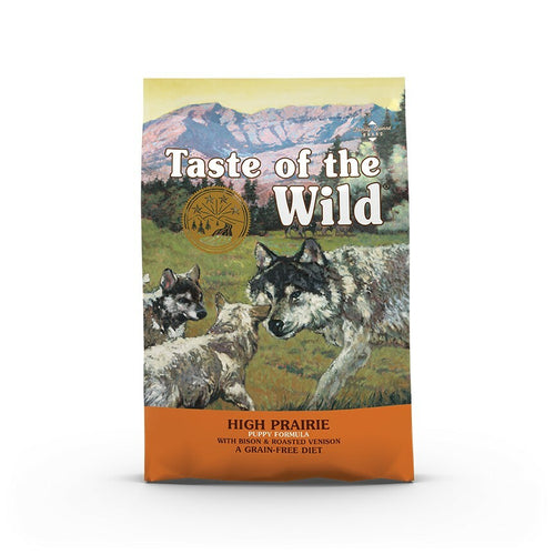 TASTE OF WILD Dog  High Prairie Puppy (srna i bizon) 2kg