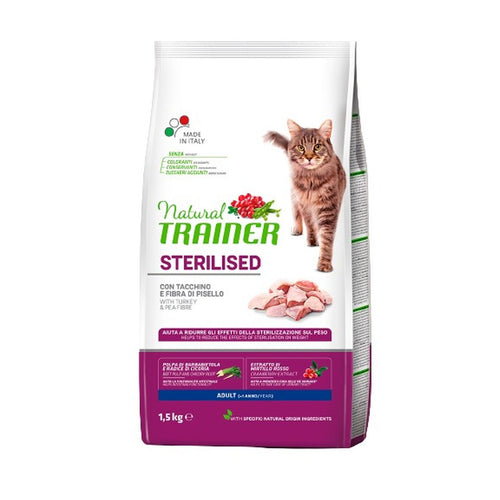 TRAINER Natural Briketi za macke Sterilised Fresh Curetina