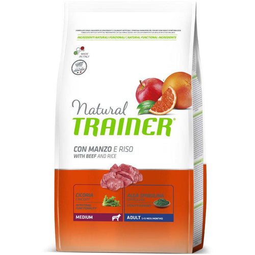 TRAINER Natural Briketi za pse Adult Govedina i Pirinac, Medium