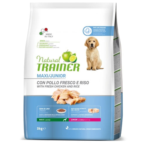 TRAINER Natural Briketi za stenad JUNIOR Piletina (9-24 mes), Maxi