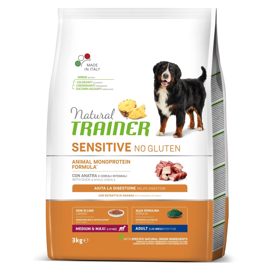 TRAINER Natural Sensitive NoGluten Small&Toy Jagnjetina, bez glutena
