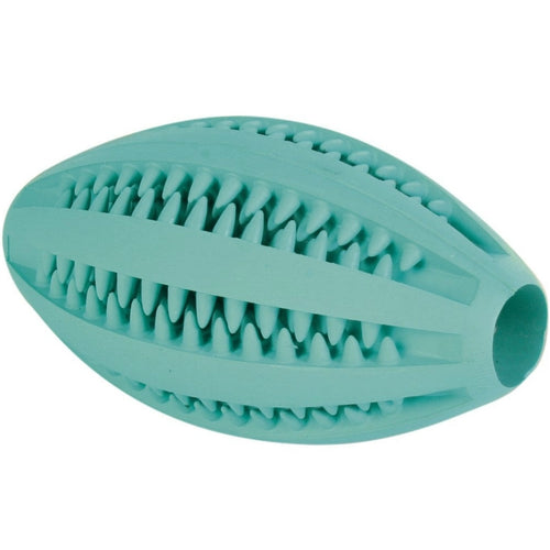 TRIXIE Igracka za pse Lopta Ragbi DentaFun sa mirisom mente, gumena 11,5cm