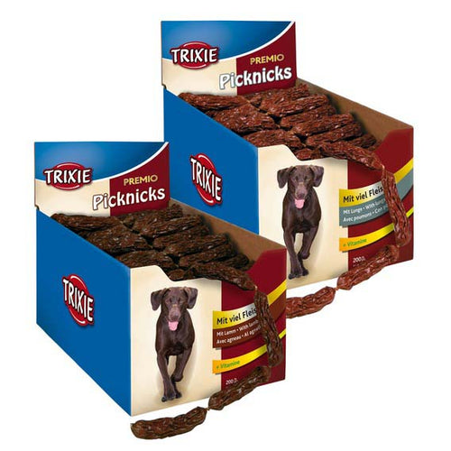 TRIXIE Kobasica za pse Premio Piknics Jagnjetina 8cm, 1kom, 8g