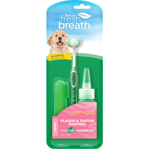 TROPICLEAN Fresh Breath Set za oralnu higijenu stenaca, 59ml