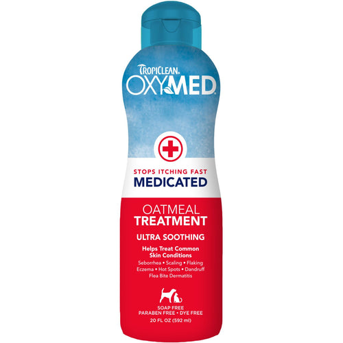 TROPICLEAN OxyMed Sampon za pse i macke Medicated, protiv svraba, 355ml