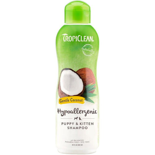 TROPICLEAN Sampon za stence i macice Gentle Coconut, hipoalergijski, 355ml