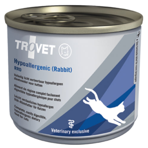 TROVET Cat Hypoallergenic, kod nepovoljnih reakcija na hranu, zecetina, 200g