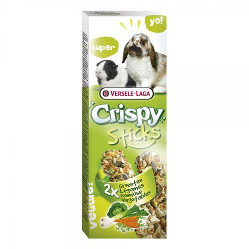 VERSELE LAGA Crispy Sticks, stapici za kunice i zamorcice s povrcem, 2kom, 110g