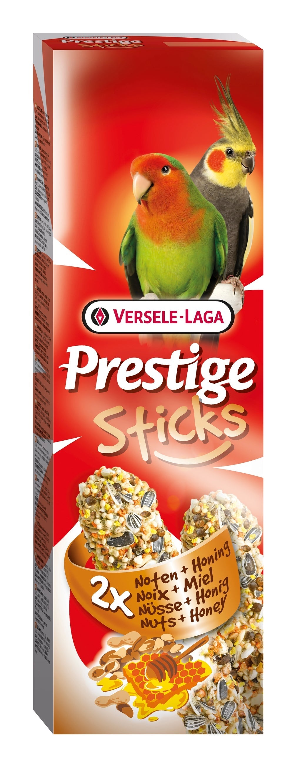 VERSELE LAGA Prestige Sticks, stapici za nimfe s jezgrastim vocem, 2kom, 140g