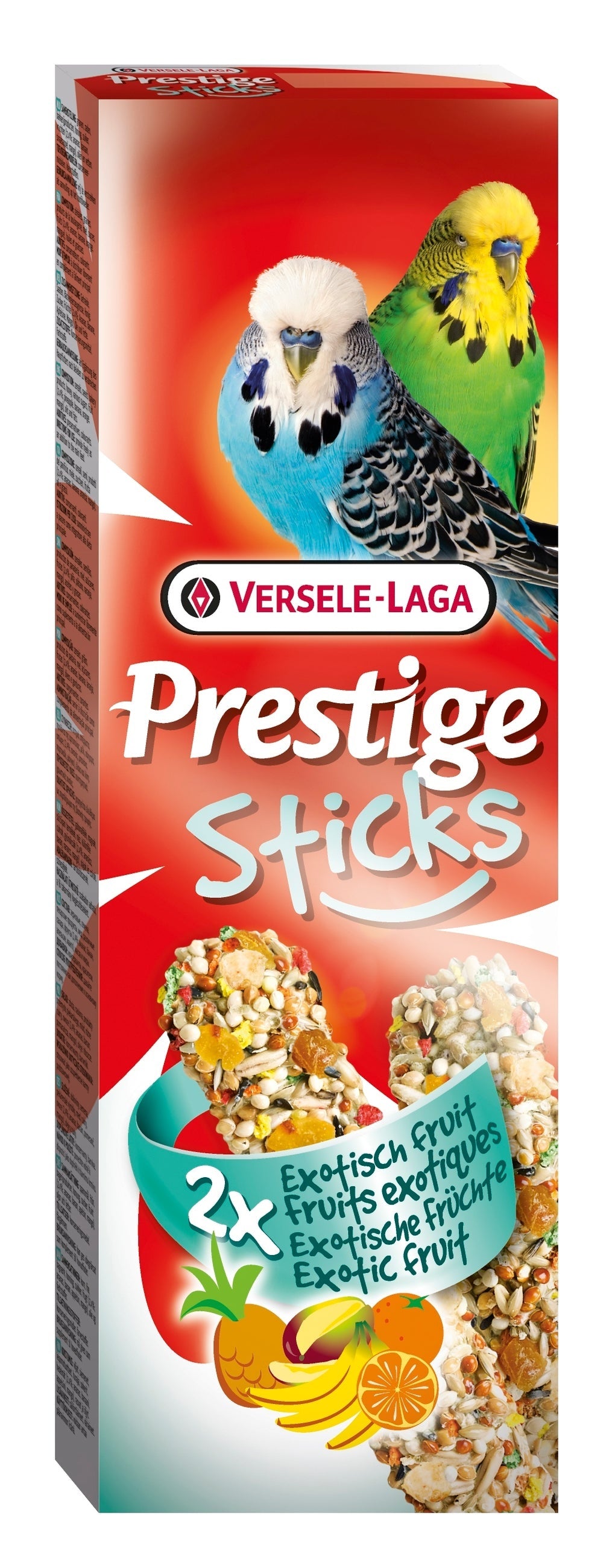 VERSELE LAGA Prestige Sticks, stapici za tigrice s vocem, 2kom, 60g