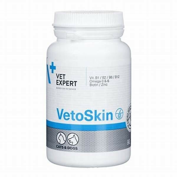 VET EXPERT Preparat za pse i macke VetoSkin za tretman koznih bolesti 60tbl