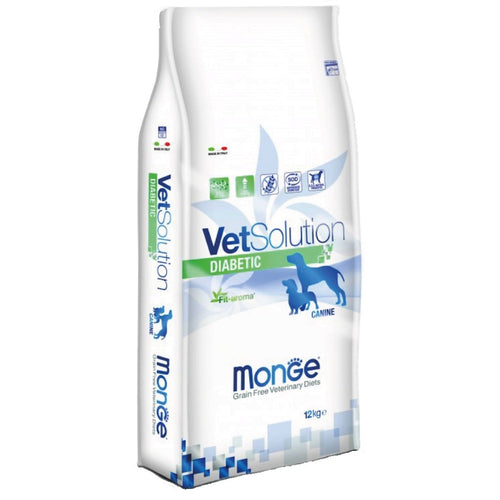 VET SOLUTION Monge Dog Diabetic, 12kg