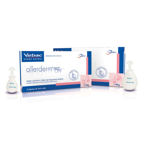 VIRBAC Ampula SpotOn za pse i macke Allerderm sa kompleksom lipida