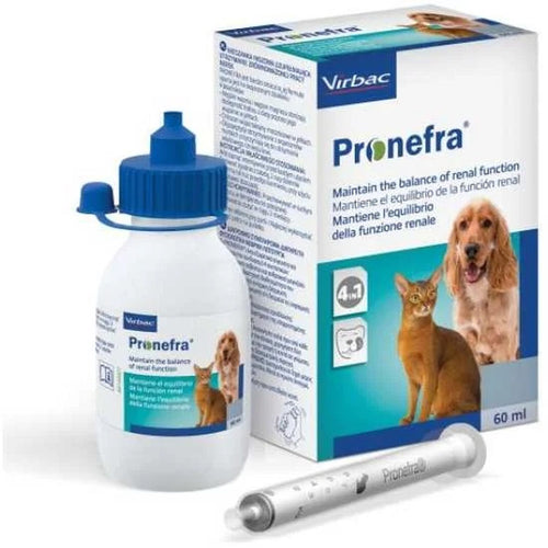 VIRBAC Suspenzija za pse i macke Pronefra, za ocuvanje funkcije bubrega, 60ml
