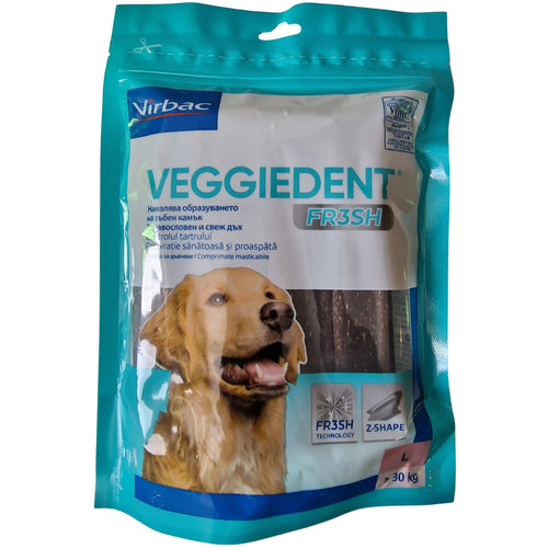 VIRBAC Veggiedent FR3SH dentalni stapici za pse, L ( 30kg), 15kom, 502,5g