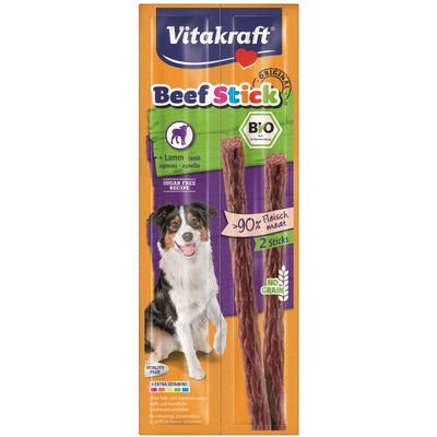 VITAKRAFT Bio poslastica za pse BeefStick s jagnjetinom 2kom, 24g