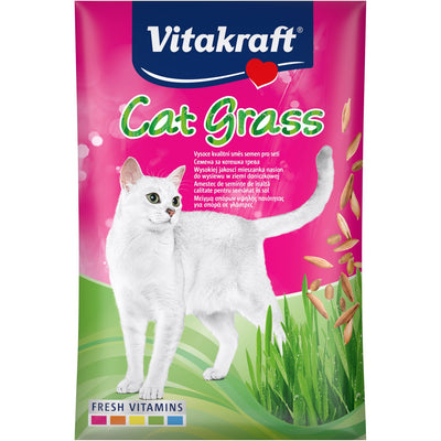 VITAKRAFT Cat Grass, trava za macke, za izbacivanje progutale dlake, 50g