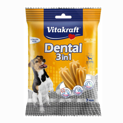 VITAKRAFT Poslastica za pse Dental Fresh 3u1 (5-10 kg), 120g
