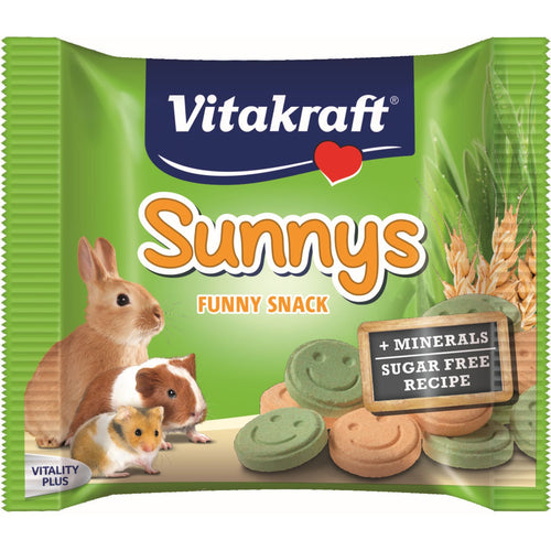 VITAKRAFT Sunnys poslastica za glodare, bombone s mineralima, 50g