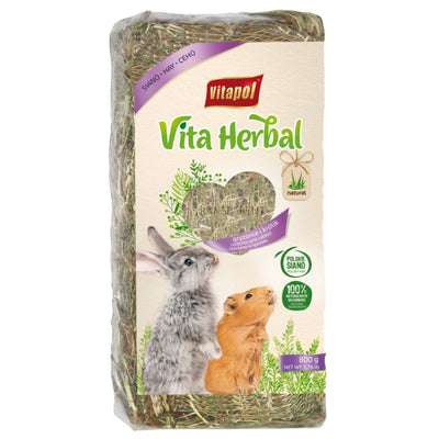 VITAPOL Vita Herbal Seno za glodare presovano, 700-800g