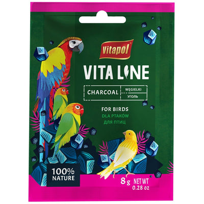VITAPOL VitaLine Dodatak hrani za ptice Charcoal 8g