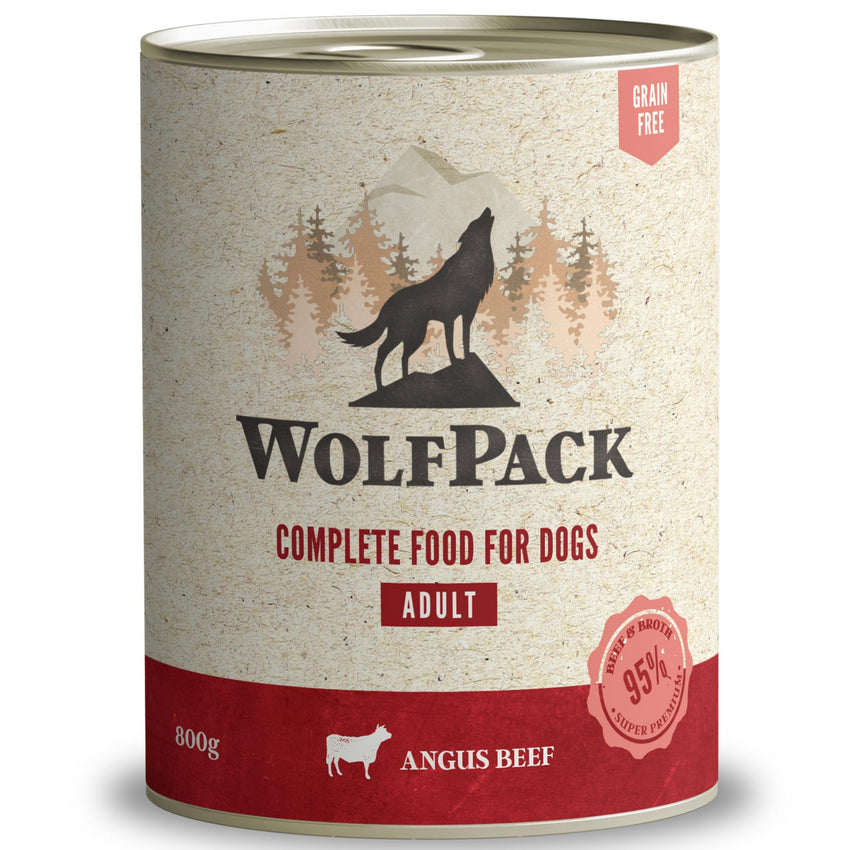 WOLFPACK Angus govedina, bez zitarica, 800g