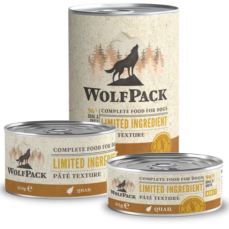 WOLFPACK Limited ingredient, Adult prepelica