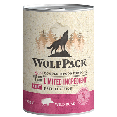 WOLFPACK Limited ingredient, Adult veprovina, 400g