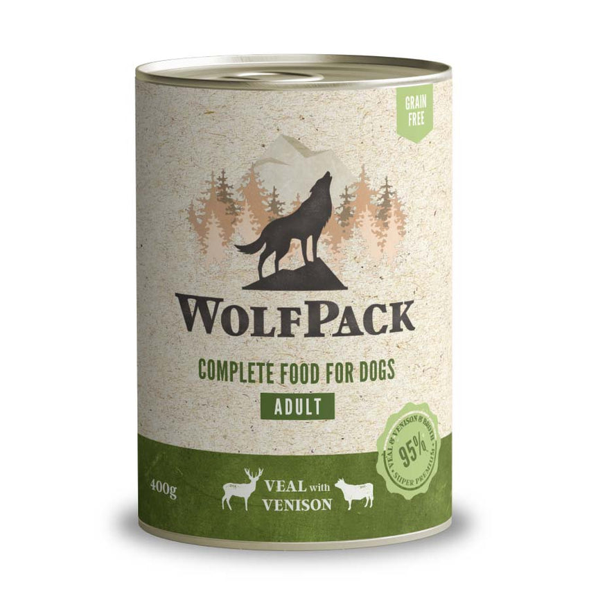 WOLFPACK Teletina i divljac, bez zitarica